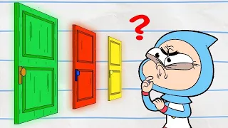 Choose a Door | Boy & Dragon | Cartoons for Kids | WildBrain Toons