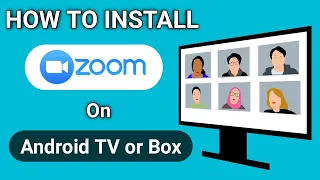 How to Install Zoom on Android TV or MI Box 4K | How to Use Zoom on Smart TV