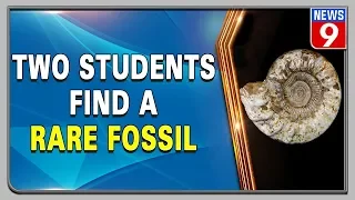 Student pair discovers 96kg fossil