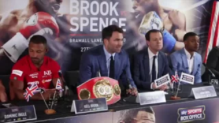 PURE HEATED! - KELL BROOK  v ERROL SPENCE - **FULL & UNCUT** PRESS CONFERENCE (SHEFFIELD)