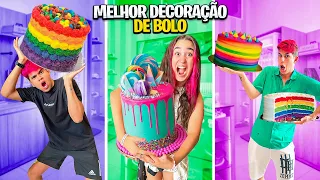 QUEM FIZER A MELHOR DECORAÇÃO DE BOLO, GANHA *deu briga