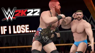 What Happens IF I LOSE IN WWE 2K22 VS Deadlock Pro? (CHALLENGE)