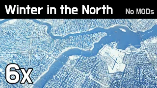 Cities Skylines - Winter in the North (No MODs/Full DLC/500K)