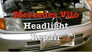 Mercedes Vito Headlight Repair