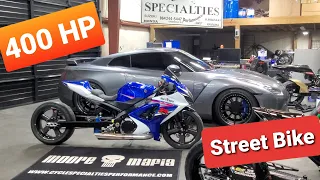 What goes into building a 400 HP Street Bike