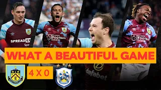 Burnley 4-0 Huddersfield Town|Clarets hit four at Warnock's Terriers