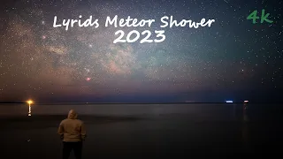 Lyrids Meteor Shower 2023 - Norway, Rogaland [4K]