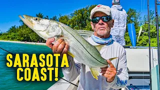 Fishing the Sarasota coast w/ Florida Insider Fishing Report's Capt. Geoff Page