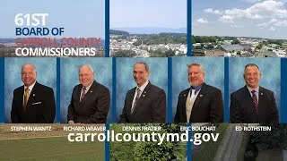 Board of Carroll County Commissioners Open Session October 29 2020