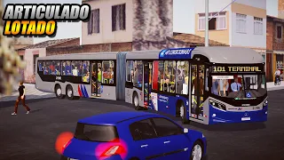 ESSA LINHA LOTOU ATÉ UM SUPER ARTICULADO !!! PROTON BUS SIMULATOR - G27