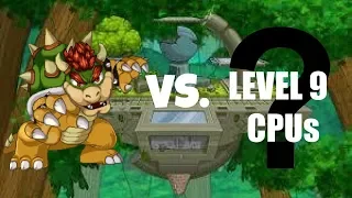 Super Smash Flash 2 - Bowser VS. Level 9 CPUs