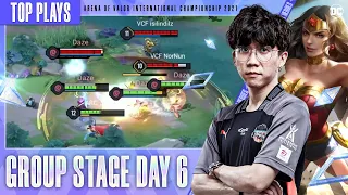 TOP 5 ช็อตเด็ด Group Stage  Day 6 | AIC 2021