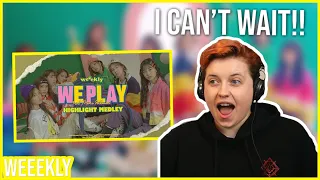 REACTION to WEEEKLY - WE PLAY HIGHLIGHT MEDLEY