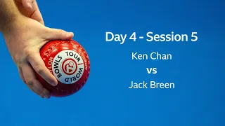 Just. 2020 World Indoor Bowls Championships: Day 4 Session 5 - Ken Chan vs Jack Breen