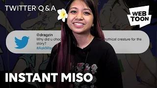 Instant Miso Answers Twitter Questions from Fans | WEBTOON