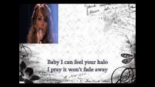 Angie Miller - Halo with Lyrics (American Idol Top 5 2013)