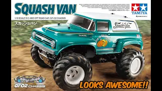 1/10th Tamiya Squash Van (GF-02) | Looks Awesome!!!