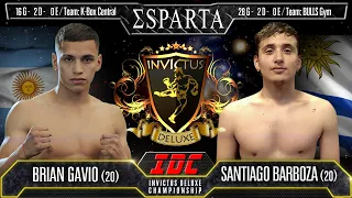 Brian Gavio (Arg) vs Santiago Barboza (Uru) - Kick Semipro 65Kg