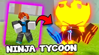 NOVA TRANSFORMAÇÃO SECRETA NO NINJA TYCOON!! (BUG SUPREMO) ROBLOX