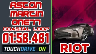 Asphalt 9 - ASTON MARTIN ONE77 | Car Hunt Riot | Touchdrive | Coastal Loop