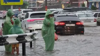 ВИТЯЗЕВО УТОНУЛО - АНАПА ЧС СТРАШНЫЙ ПОТОП