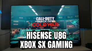 Hisense U8G Gaming setup PROS and CONS