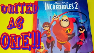 THE INCREDIBLES 2..read along STORYTIME