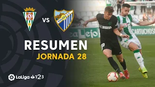 Highlights Cordoba CF vs Malaga CF (1-1)