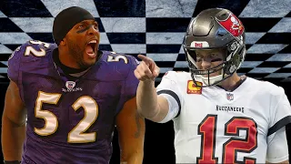 Tom Brady vs Ray Lewis Chess NOT Checkers