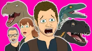 ♪ JURASSIC WORLD FALLEN KINGDOM THE MUSICAL - Animated Parody Song