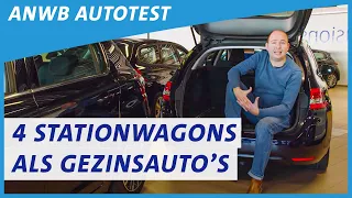 Vier Stationwagons (de perfecte gezinsauto's) | ANWB flashback