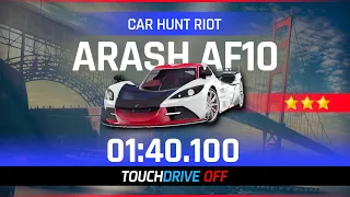 Asphalt 9 Car Hunt Riot - ARASH AF10 - TOP 1% with 3⭐ Manual Drive by SUCHTI - BRIDGE FINALE