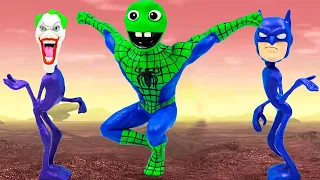 Making Dame Tu Cosita mixed Spiderman green with clay👽 Superheroes Marvel 👽 Polymer Clay Tutorial