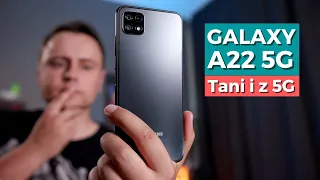 SAMSUNG GALAXY A22 5G | Opłacalny smartfon z 5G? | RECENZJA