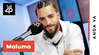 Entrevista completa de MALUMA en ANDA YA: exclusiva con J BALVIN + lo de MESSI + nuevo LOOK | LOS40