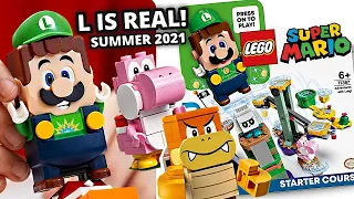 LEGO Luigi IS COMING! Summer 2021 LEGO Super Mario Starter set!