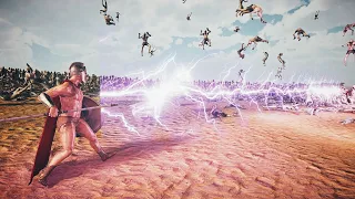 Electro Spartan Destroy 2 Million Zombie Horde | Ultimate Epic Battle Simulator 2 | UEBS 2