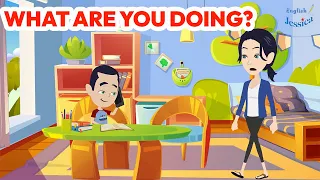 What Are You Doing? - Conversation Between Parents and Children