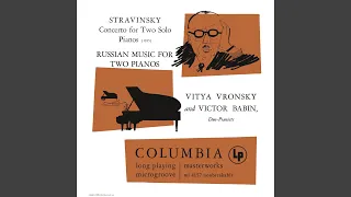 Suite No. 1 for Two Pianos, Op. 15: Waltz