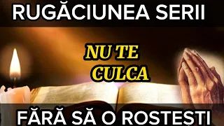 Rugăciunea Serii De Marți - Rugăciune scurta dar foarte puternica pentru un somn liniștit