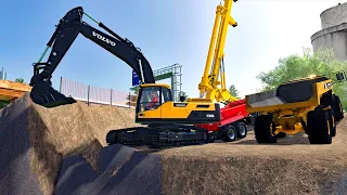 FS22 - Map Waldstetten 019 🇩🇪🚛🚧 - Forestry, Farming and Construction - 4K