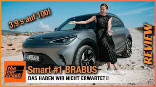 Smart #1 BRABUS im Test (2022) Wie krass ist dieses Elektroauto bitte?! Fahrbericht | Review | Preis