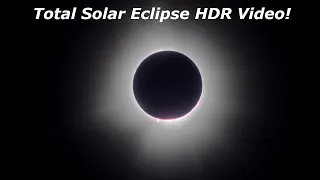 2024 Total Solar Eclipse HDR 4K Footage!