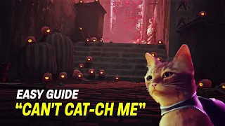 Stray's Most Difficult Trophy - CAN'T CAT-CH ME Walkthrough