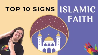 ☪️ Top 10 Signs for the Islamic Faith in American Sign Language (ASL) #ramadan 🕌