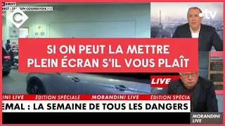 Pénurie, baston, Courbevoie : le combo de rêve sur CNews - L’ABC - C à Vous - 17/10/2022