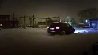 Subaru Drift (Subaru Outback on Snow November 2014)