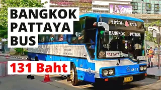 ✅ BUS Travel From Ekkamai BANGKOK to PATTAYA | Step-by-Step Guide