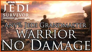 Star Wars Jedi: Survivor | Jedi Grandmaster | Warrior Perk Any% | No Damage