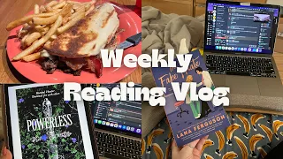 new releases, finishing books, and buddy reads! | WEEKLY READING VLOG